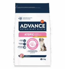 – Advance atopic conejo y guisantes